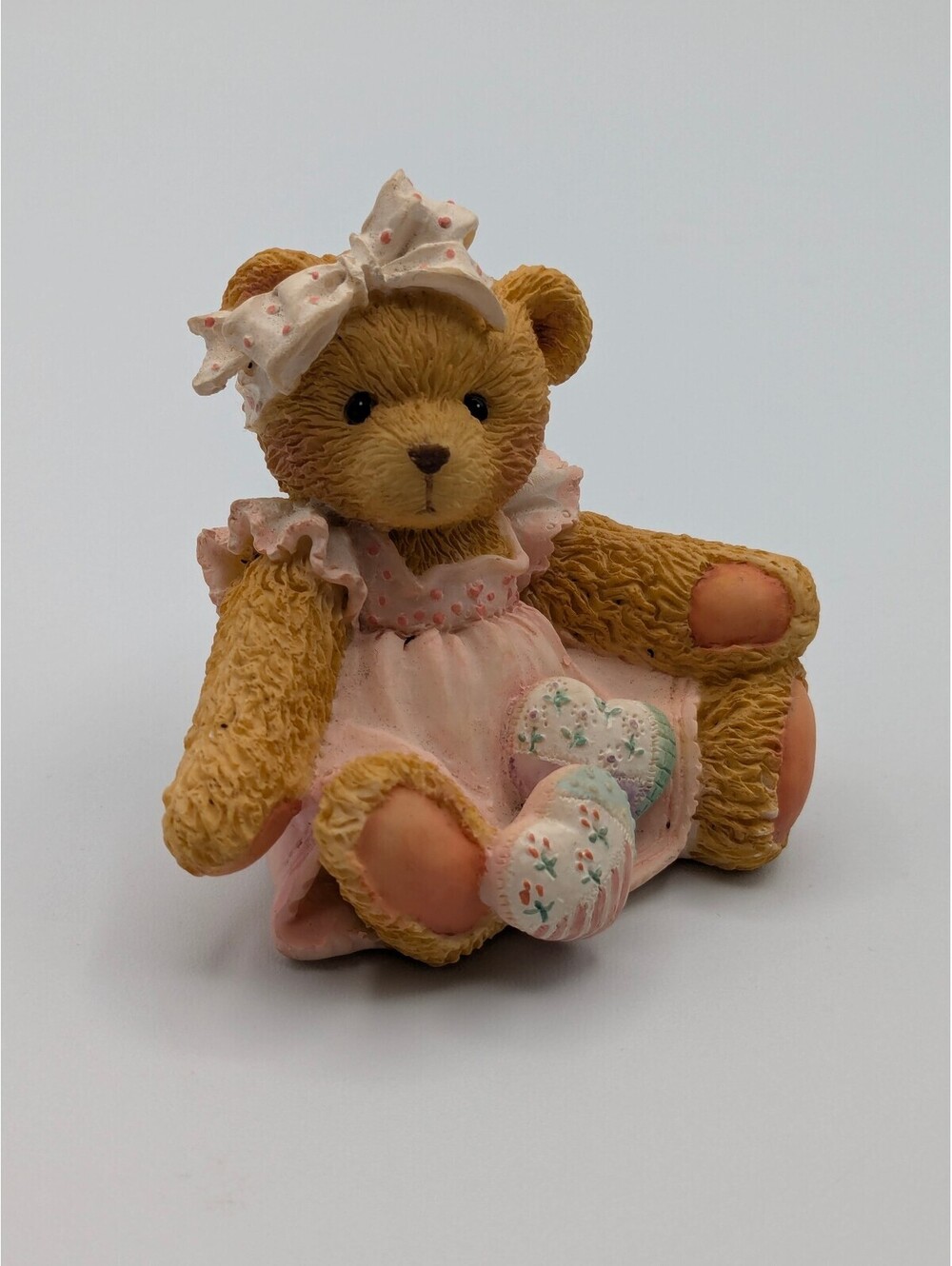 Cherished Teddies Amy Hearts Quilted with Love (910732) 1992